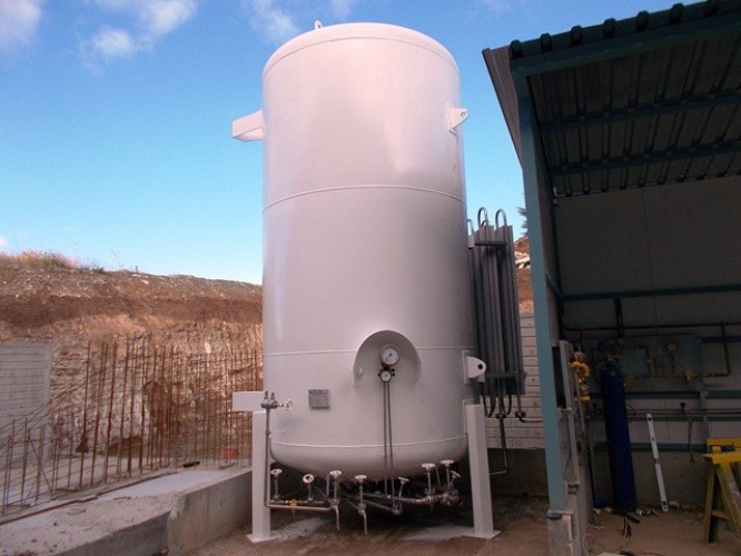 Lox ve Co2 Tank