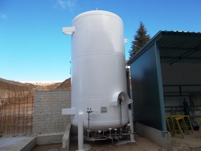 Lox ve Co2 Tank