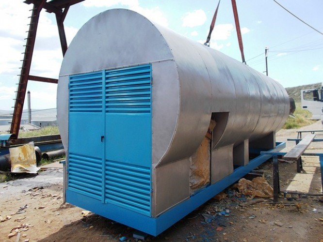 Lox ve Co2 Tank